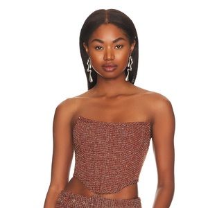 Tamsin Corset in Terracotta
Camila Coelho size S